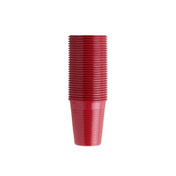 Kelímky Monoart červené 180ml  100ks EU-B200/R