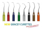 Kyrety Gracey - color  - sada + Gammafix nerezovy box ME625/set